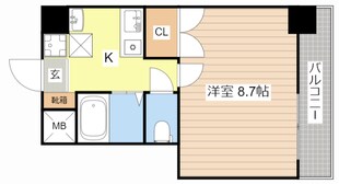 ミラージュ大津京の物件間取画像